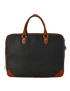 Heritage Travel Case, &pound;395, Handbags, Black/Brown, Canvas, Back view